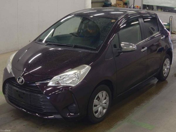 Toyota Vitz Hatchback, Petrol, 2017, Blue