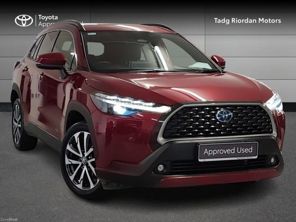 Toyota Corolla Cross Hatchback, Petrol Hybrid, 2023, Red