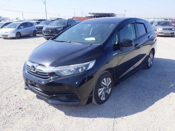 Honda Shuttle Hatchback, Petrol Hybrid, 2015, Black