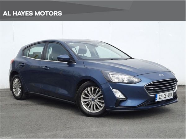 Ford Focus Hatchback, Petrol Hybrid, 2022, Blue