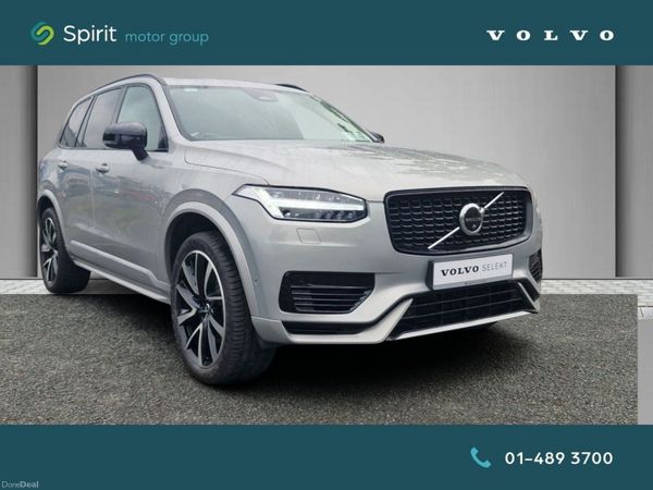 Volvo XC90 SUV, Petrol Plug-in Hybrid, 2022, Silver