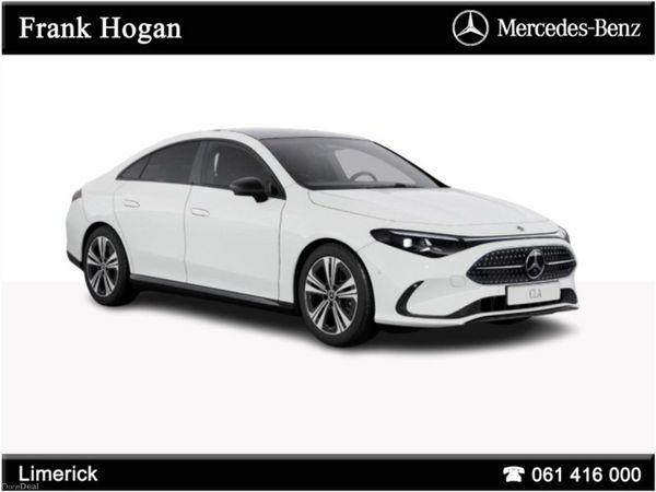 Mercedes-Benz CLA Coupe, Petrol Hybrid, 2026, White