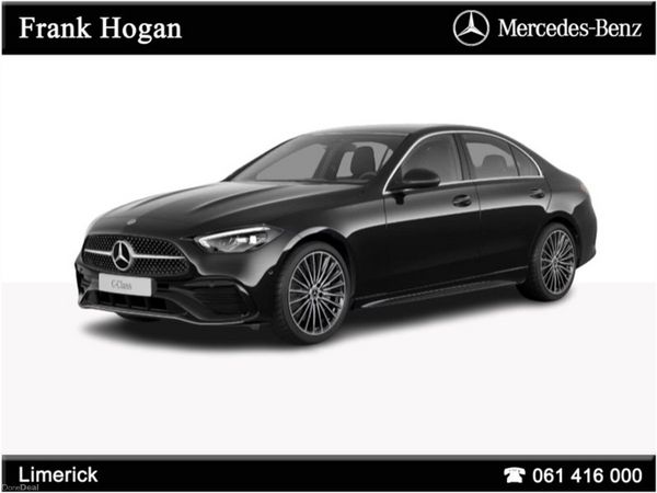 Mercedes-Benz C-Class Saloon, Diesel Hybrid, 2026, Black