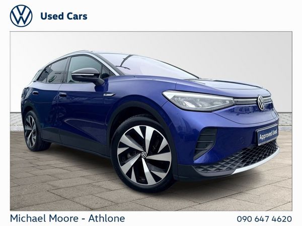 Volkswagen ID.4 SUV, Electric, 2021, Blue