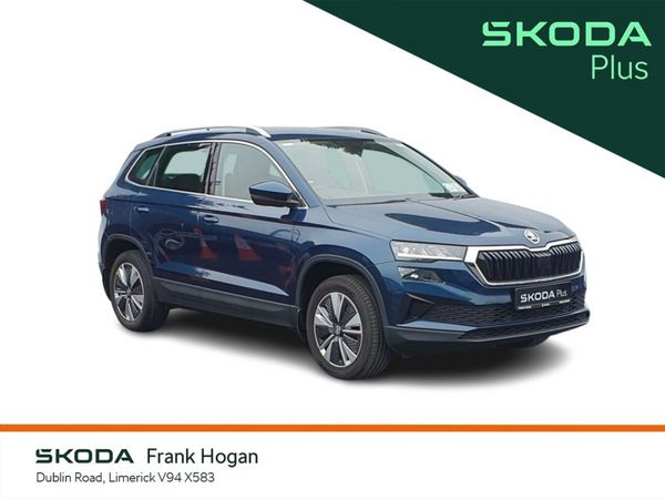 Skoda Karoq Estate, Petrol, 2023, Blue