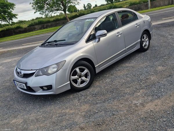 Honda Civic Saloon, Petrol Hybrid, 2009, Silver