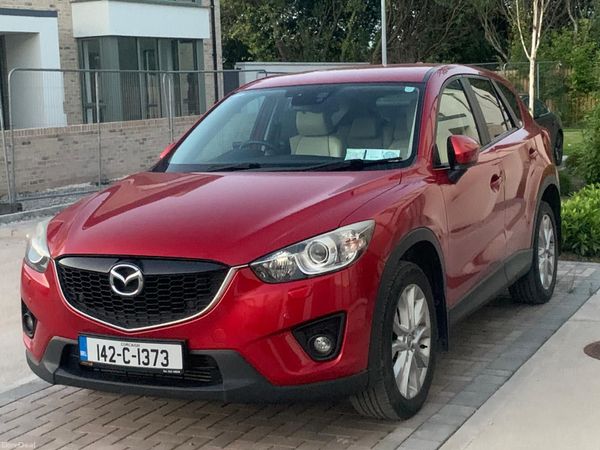Mazda CX-5 SUV, Diesel, 2014, Red