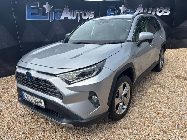 Toyota RAV4 SUV, Petrol Hybrid, 2019, Silver
