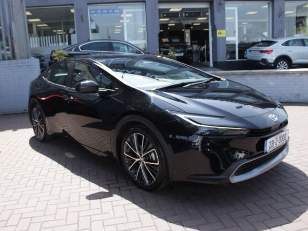 Toyota Prius Saloon, Petrol Hybrid, 2023, Black