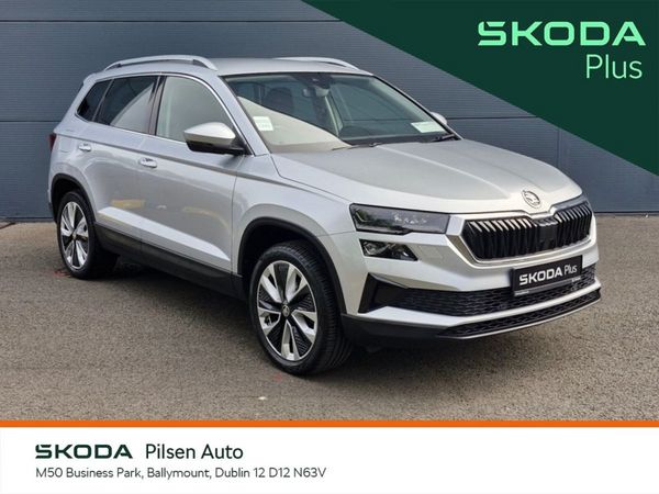 Skoda Karoq SUV, Petrol, 2022, Silver
