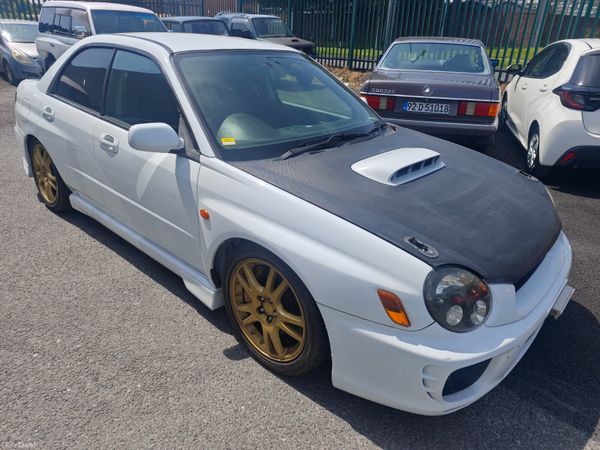Subaru Impreza Saloon, Petrol, 2002, White