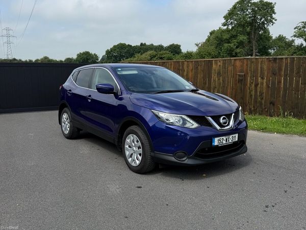 Nissan Qashqai Hatchback, Petrol, 2015, Blue