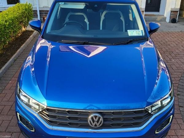 Volkswagen T-Roc SUV, Petrol, 2018, Blue