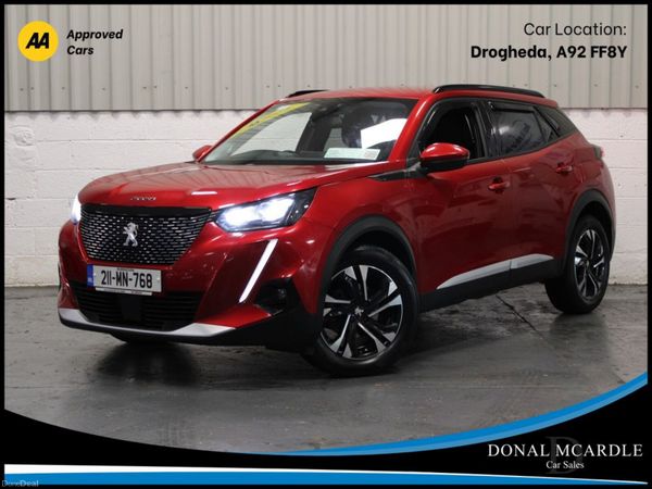 Peugeot 2008 MPV, Diesel, 2021, Red
