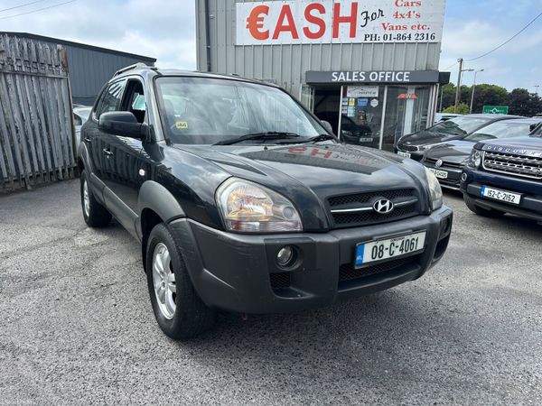 Hyundai Tucson SUV, Diesel, 2008, Black
