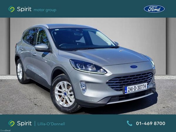 Ford Kuga SUV, Petrol Plug-in Hybrid, 2024, Grey