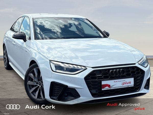 Audi A4 Saloon, Diesel, 2023, White