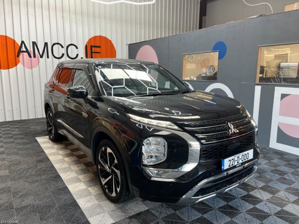 Mitsubishi Outlander SUV, Petrol Plug-in Hybrid, 2022, Black