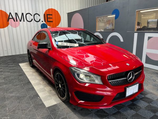 Mercedes-Benz CLA Saloon, Petrol, 2015, Red
