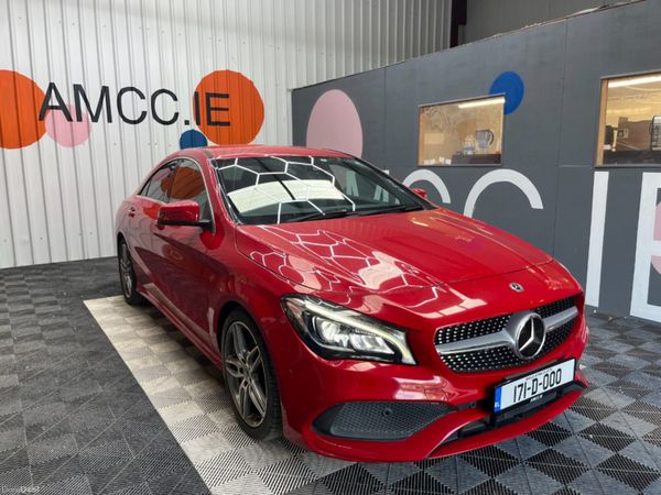 Mercedes-Benz CLA Saloon, Petrol, 2017, Red