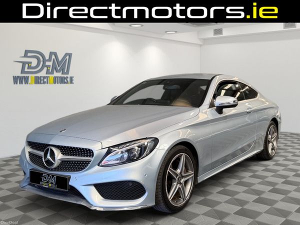 Mercedes-Benz C-Class Coupe, Diesel, 2018, Silver