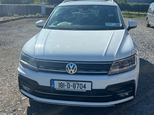 Volkswagen Tiguan SUV, Diesel, 2018, White