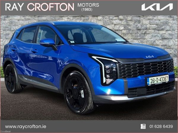 Kia Sportage SUV, Petrol Plug-in Hybrid, 2026, Blue