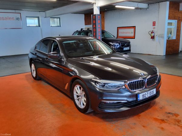 BMW 5-Series Saloon, Diesel, 2018, Black