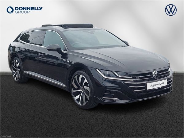 Volkswagen Arteon Estate, Petrol Hybrid, 2024, Black