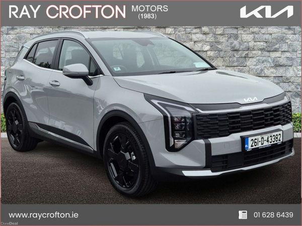Kia Sportage SUV, Petrol Plug-in Hybrid, 2026, Grey