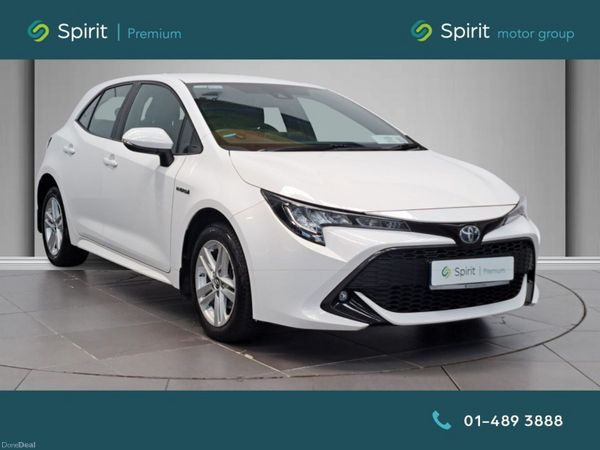 Toyota Corolla Hatchback, Petrol Hybrid, 2019, White