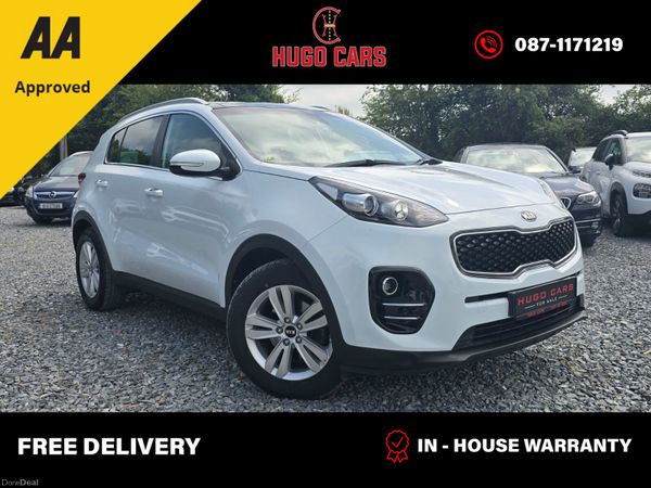 Kia Sportage SUV, Diesel, 2018, White
