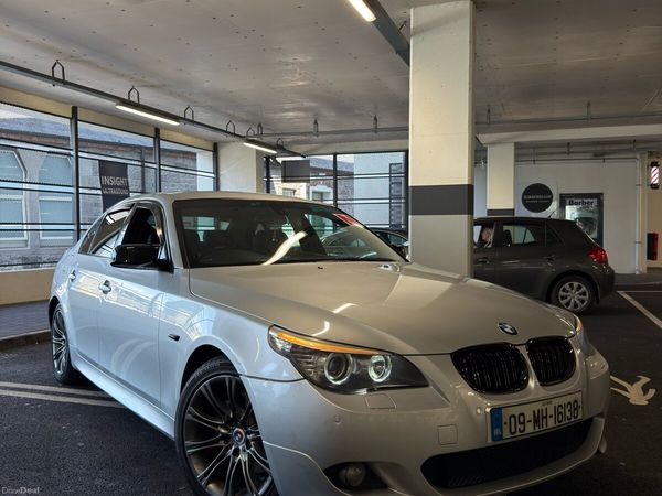 BMW 5-Series Saloon, Diesel, 2009, Silver