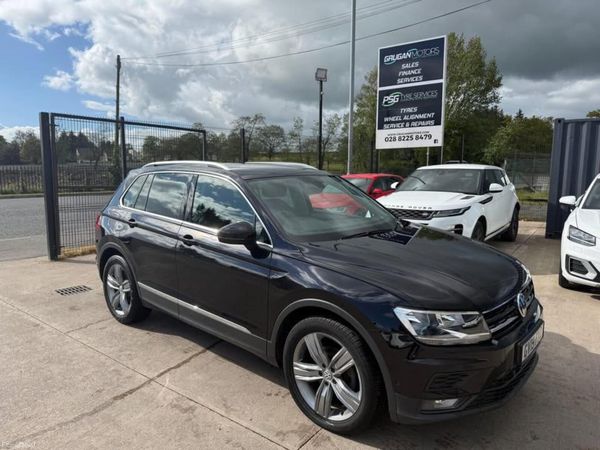 Volkswagen Tiguan SUV, Petrol, 2019, Black
