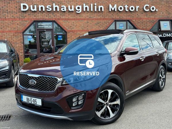 Kia Sorento SUV, Diesel, 2018, Red