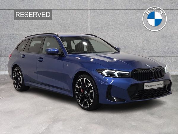 BMW 3-Series Estate, Petrol Plug-in Hybrid, 2025, Blue