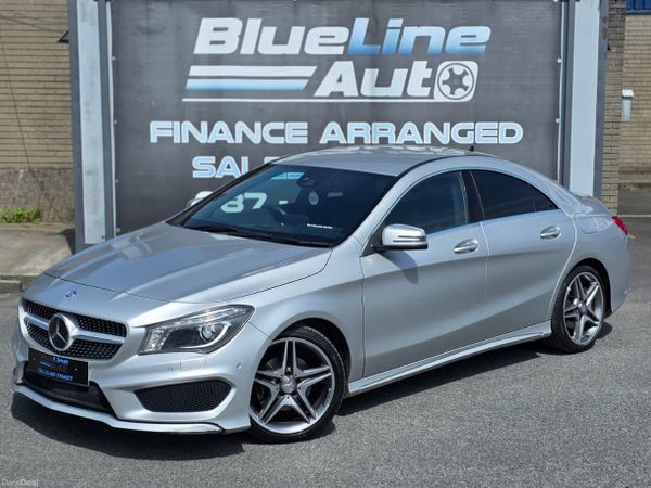 Mercedes-Benz CLA Saloon, Petrol, 2015, Silver