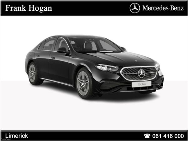 Mercedes-Benz E-Class Saloon, Diesel Hybrid, 2026, Black