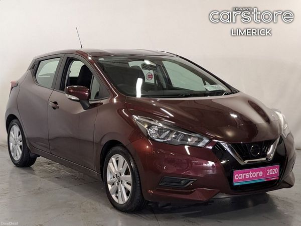 Nissan Micra Hatchback, Petrol, 2020, Red