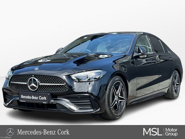 Mercedes-Benz C-Class Saloon, Diesel Hybrid, 2026, Black