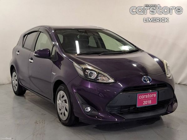 Toyota Aqua Hatchback, Petrol Hybrid, 2018, Purple