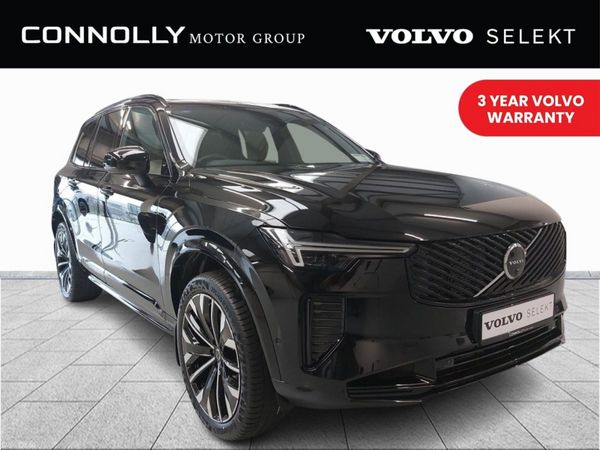 Volvo XC90 SUV, Petrol Plug-in Hybrid, 2025, Black
