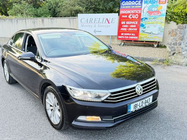 Volkswagen Passat Saloon, Diesel, 2018, Black