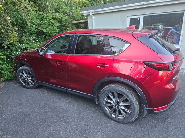 Mazda CX-5 SUV, Diesel, 2019, Red