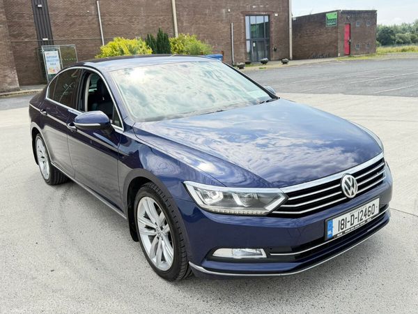 Volkswagen Passat Saloon, Diesel, 2018, Blue