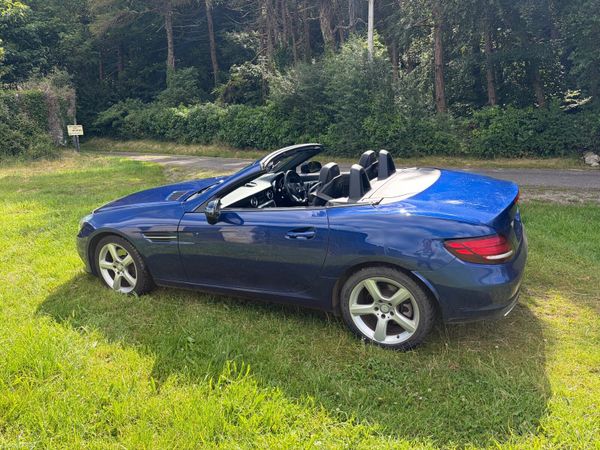 Mercedes-Benz SLC Convertible, Diesel, 2016, Blue