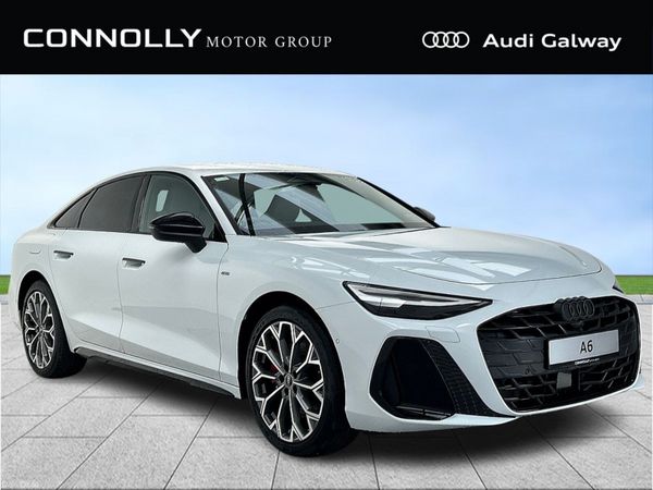 Audi A6 Saloon, Petrol Plug-in Hybrid, 2026, White
