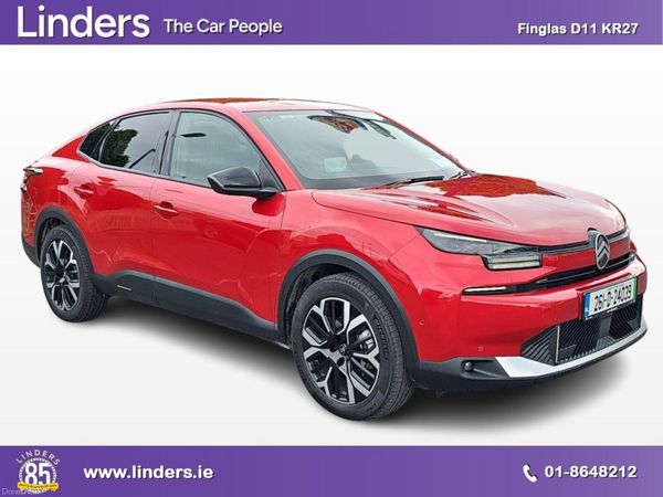 Citroen C4 Saloon, Electric, 2026, Red