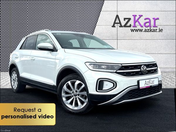 Volkswagen T-Roc Hatchback, Petrol, 2023, White