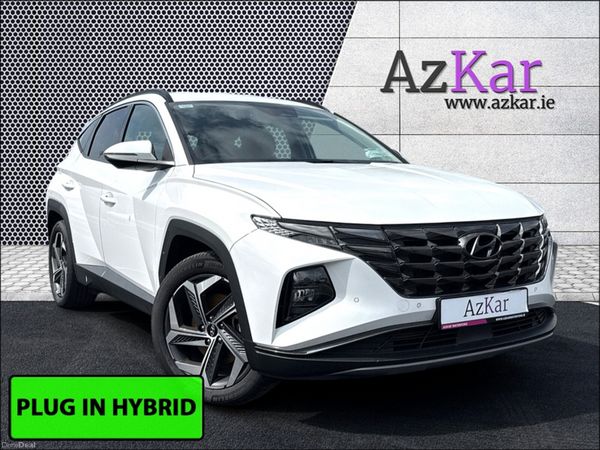 Hyundai Tucson SUV, Petrol Plug-in Hybrid, 2023, White